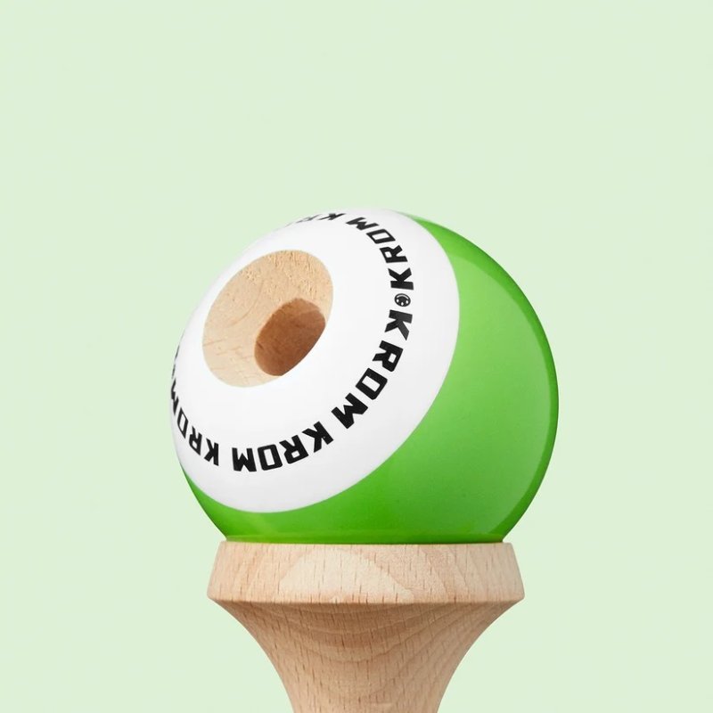 Krom POP LOL Lime Green Kendama | Entry-Level CK Shape - image 4 of 8
