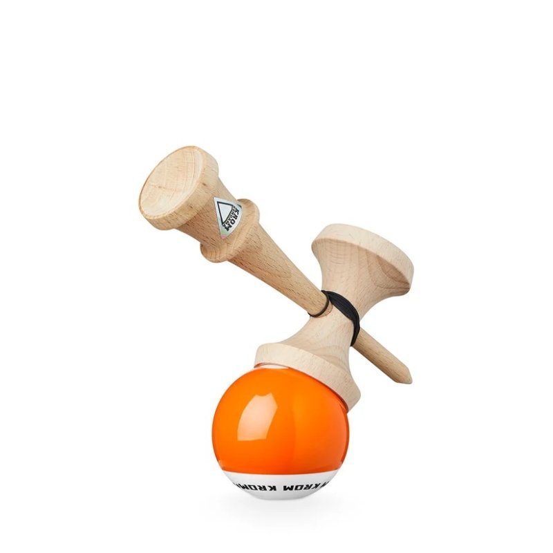 Krom POP LOL Naranja Kendama Iniciación | Forma CK - imagen 7 de 8
