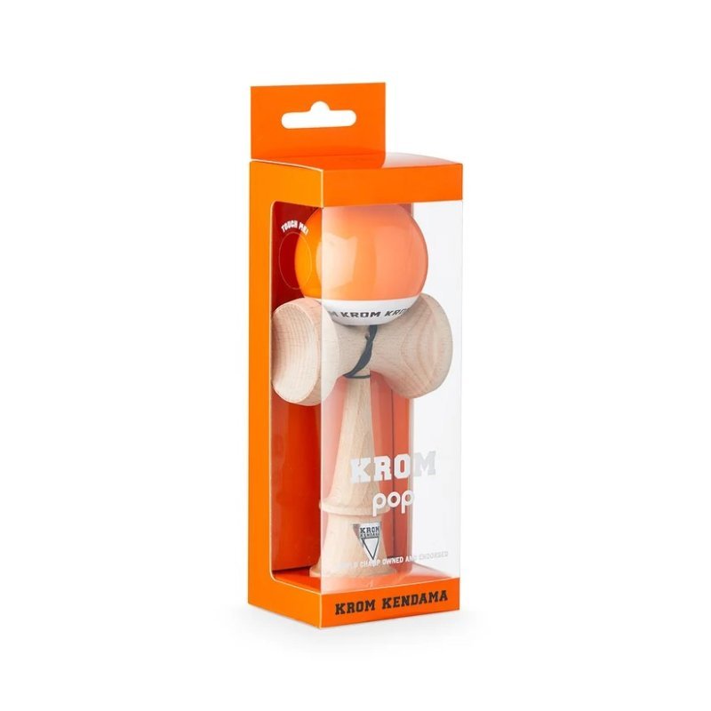 Krom POP LOL Orange Kendama Initiation | Forme CK - image 8 sur 8
