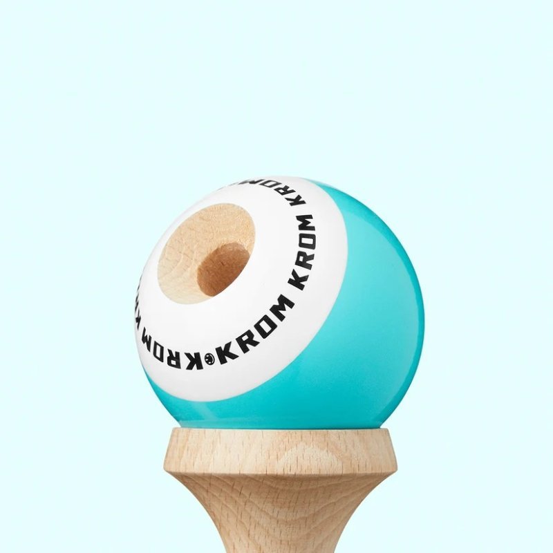 Krom POP LOL Sky Blue Kendama | Entry-Level CK Shape - image 4 of 6