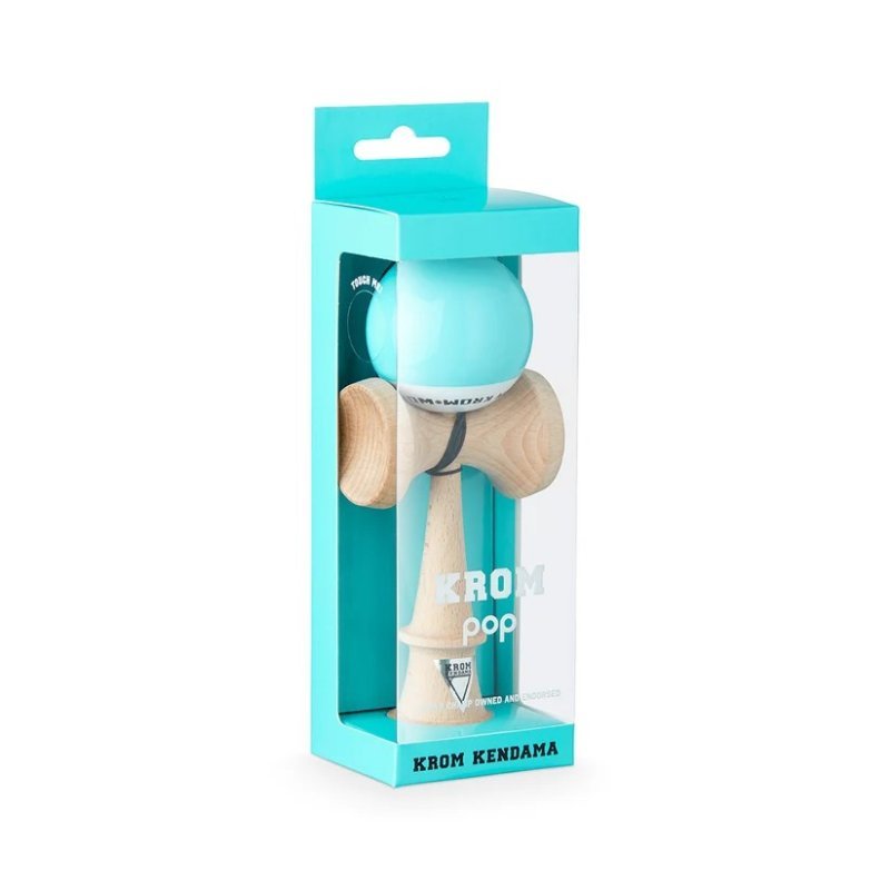 Krom POP LOL Sky Blue Kendama | Entry-Level CK Shape - image 6 of 6