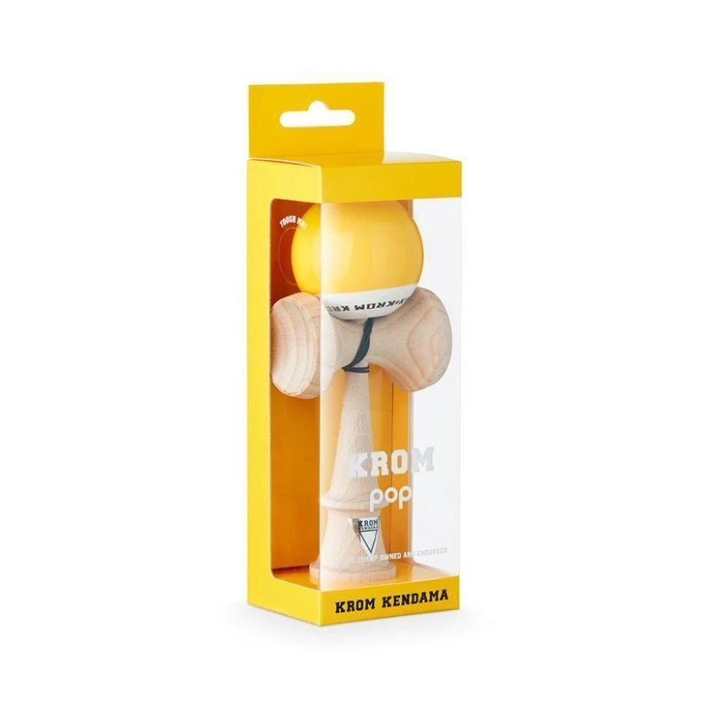 Krom POP LOL Jaune Kendama Initiation | Forme CK - image 6 sur 6