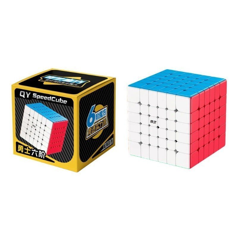 QiYi Warrior 6x6 stickerless beginner cube - image 2 of 5