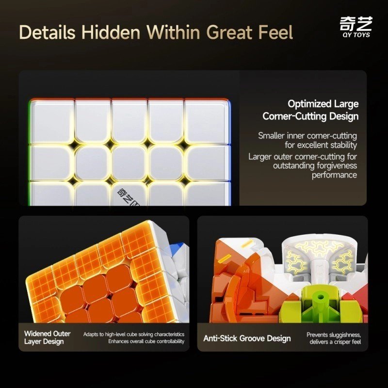 QiYi Warrior 5x5 magnetic stickerless - image 9 of 10