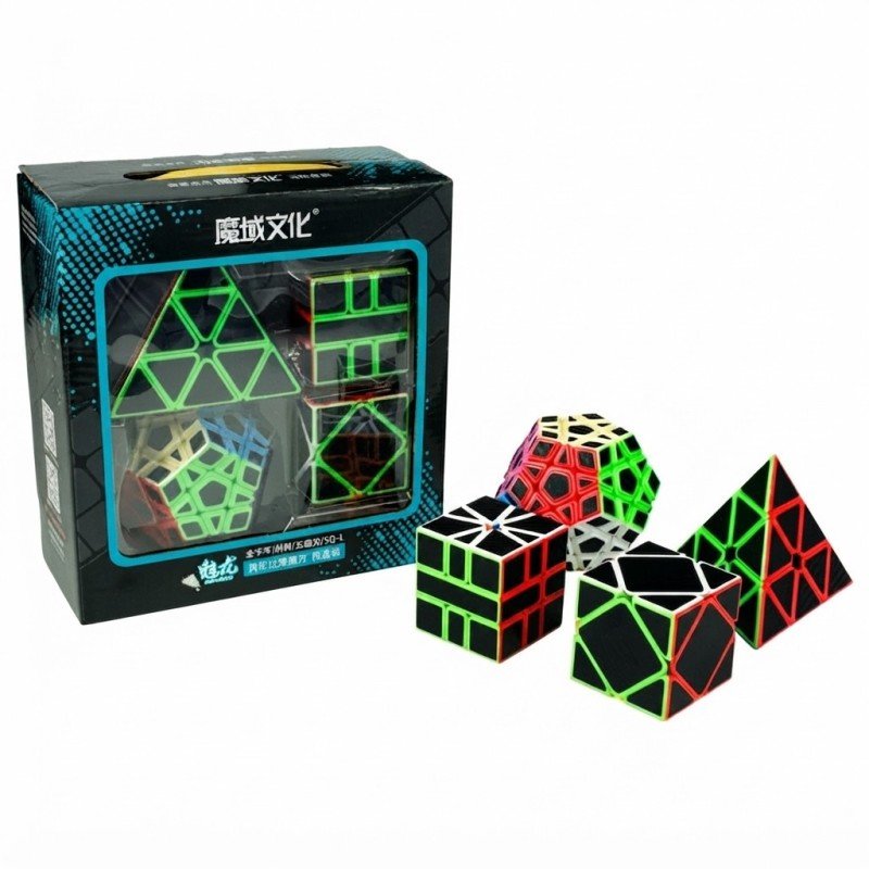 MoYu Pack 4 Cubos WCA: Pyraminx Megaminx Skewb SQ1 - imagen 2 de 2