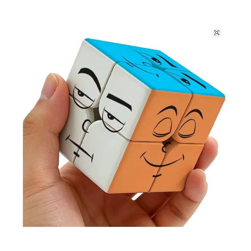 Ziina Emoji cube 2x2 stickerless | The Joker House - imagen 4 de 5