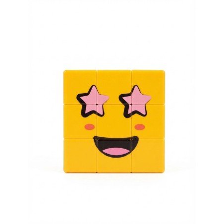 Ziina emoji cube 3x3 Yellow | The Joker House