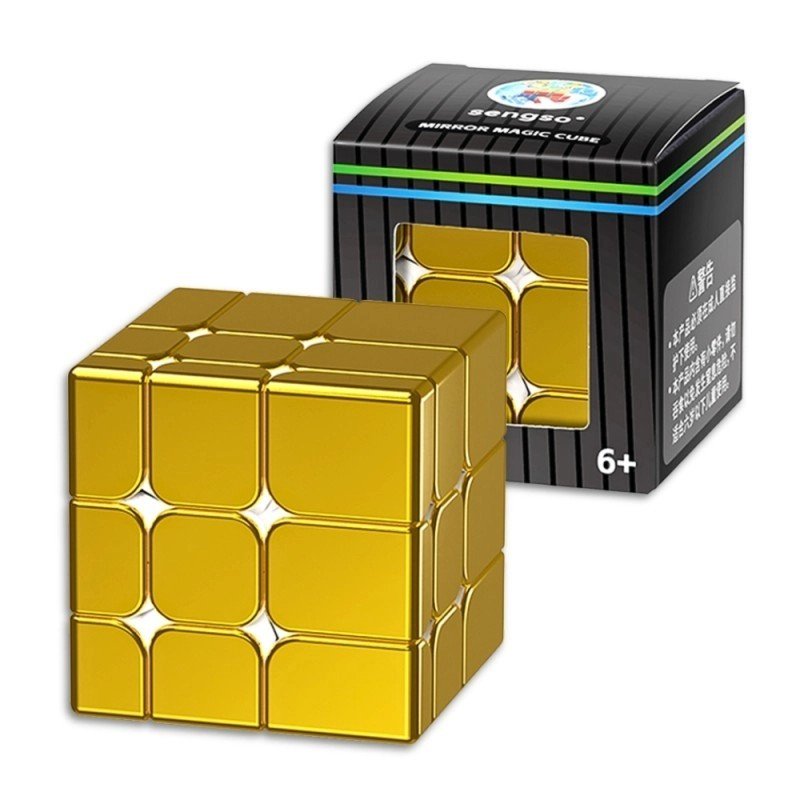 Cube Mirror 3x3 ShengShou Metallic Gold | Joker House - image 2 sur 3