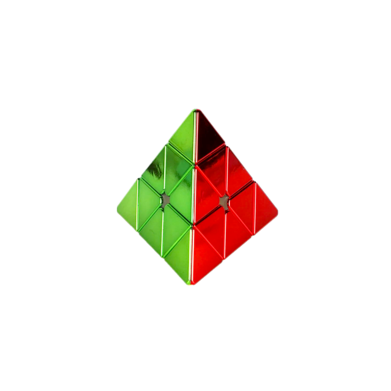SengSo HuanCai Metallic Pyraminx 3x3 Magnetic
