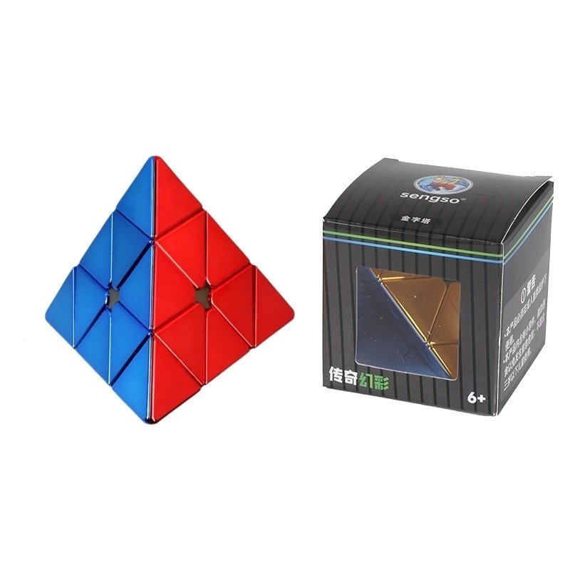 SengSo HuanCai Metallic Pyraminx 3x3 - image 2 of 6