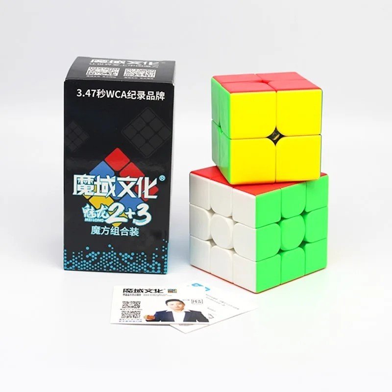 MoYu MeiLong Pack 2x2 + 3x3 Stickerless - Bild 2 von 4