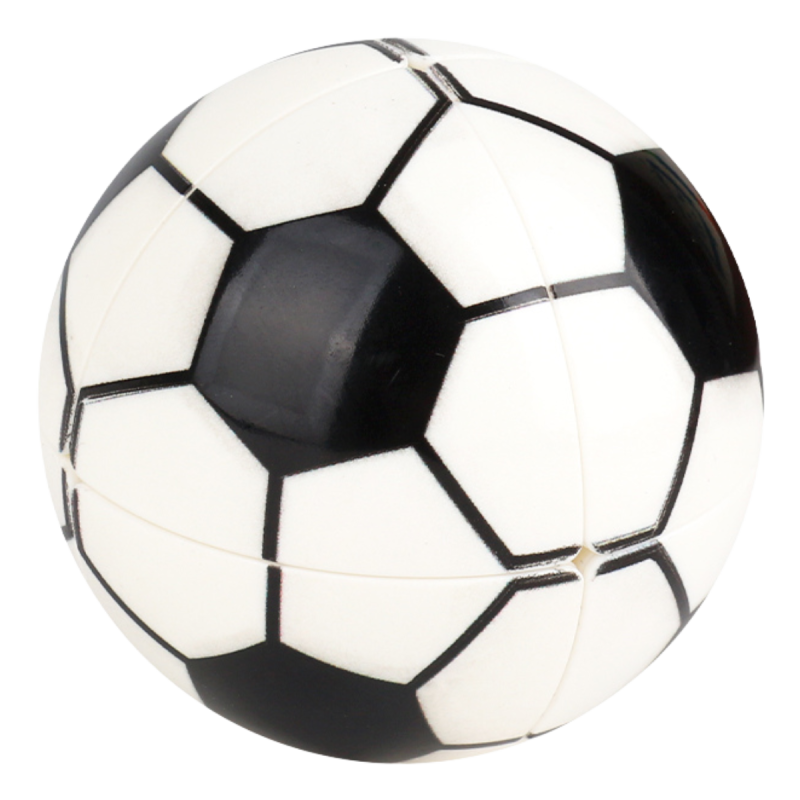 YuXin 2x2 Pallone Calcio Shape Mod Bianco e Nero