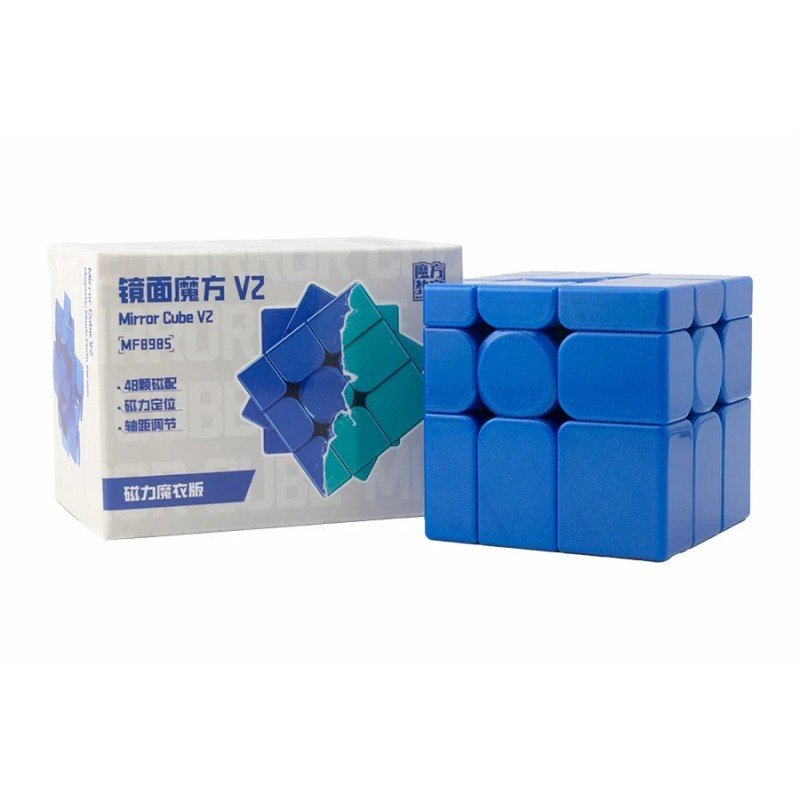 Cubo Mirror 3x3 MoYu MFJS V2 Magnético UV Azul | The Joker House - imagen 2 de 3