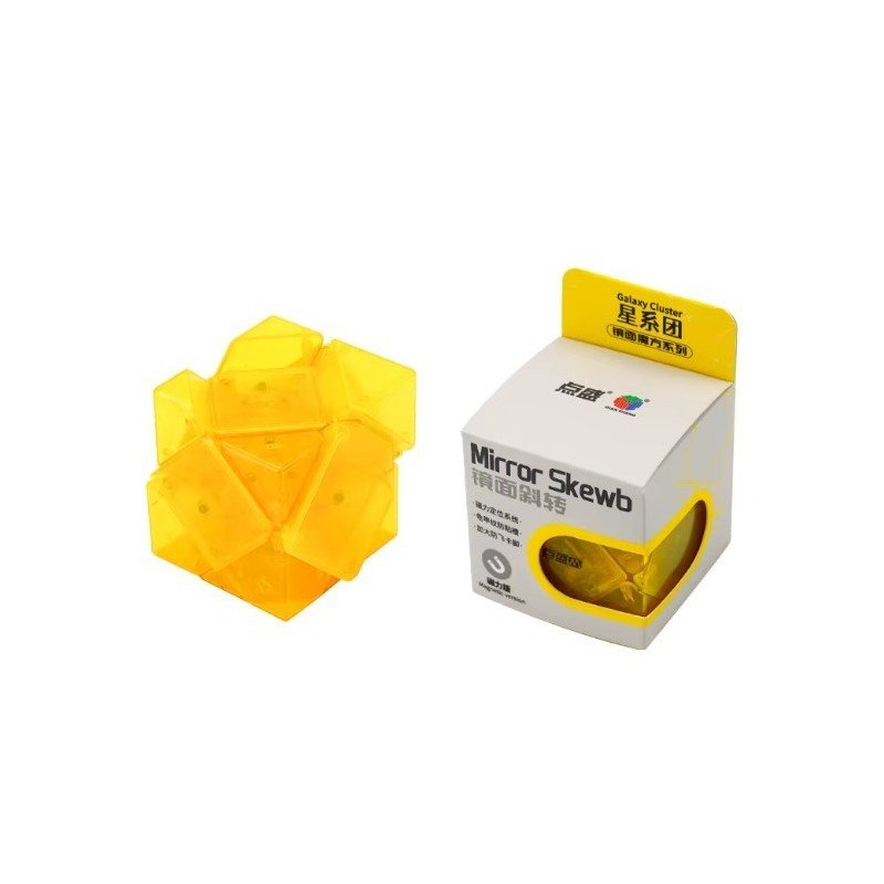DianSheng Mirror Skewb Magnetisch Transparent Yellow - Bild 3 von 3