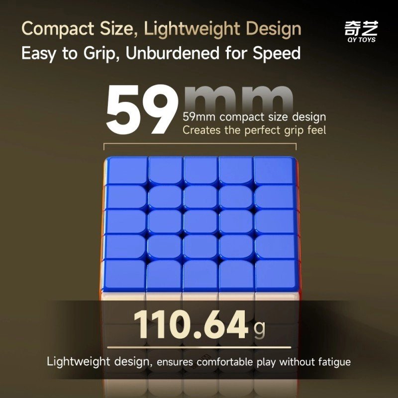 QiYi Warrior 5x5 magnetique UV Coated - image 7 sur 14