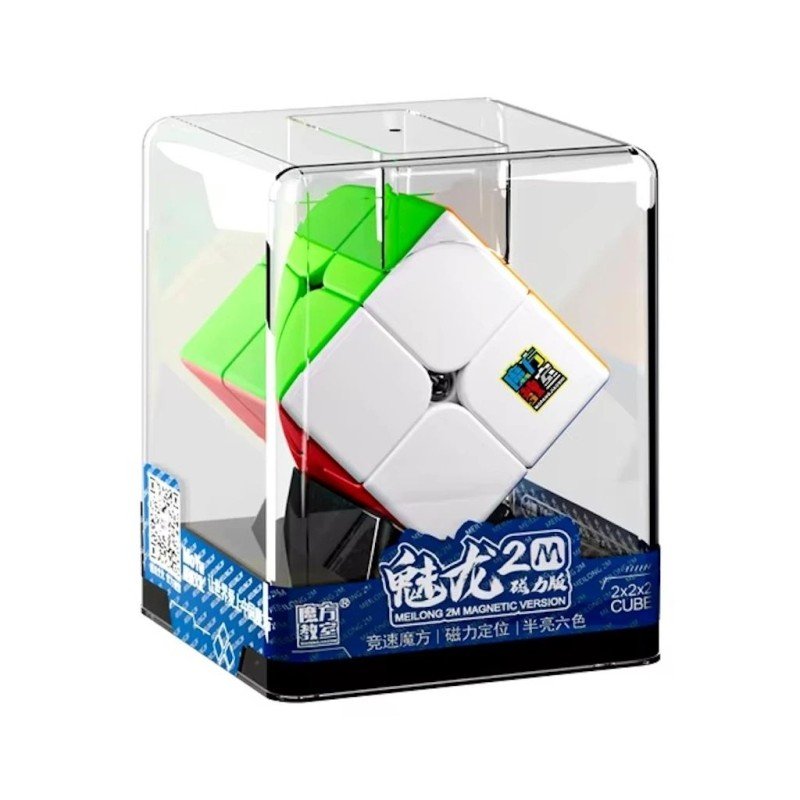 Cube 2x2 MoYu Meilong M Boîte Transparente | Joker - image 2 sur 9