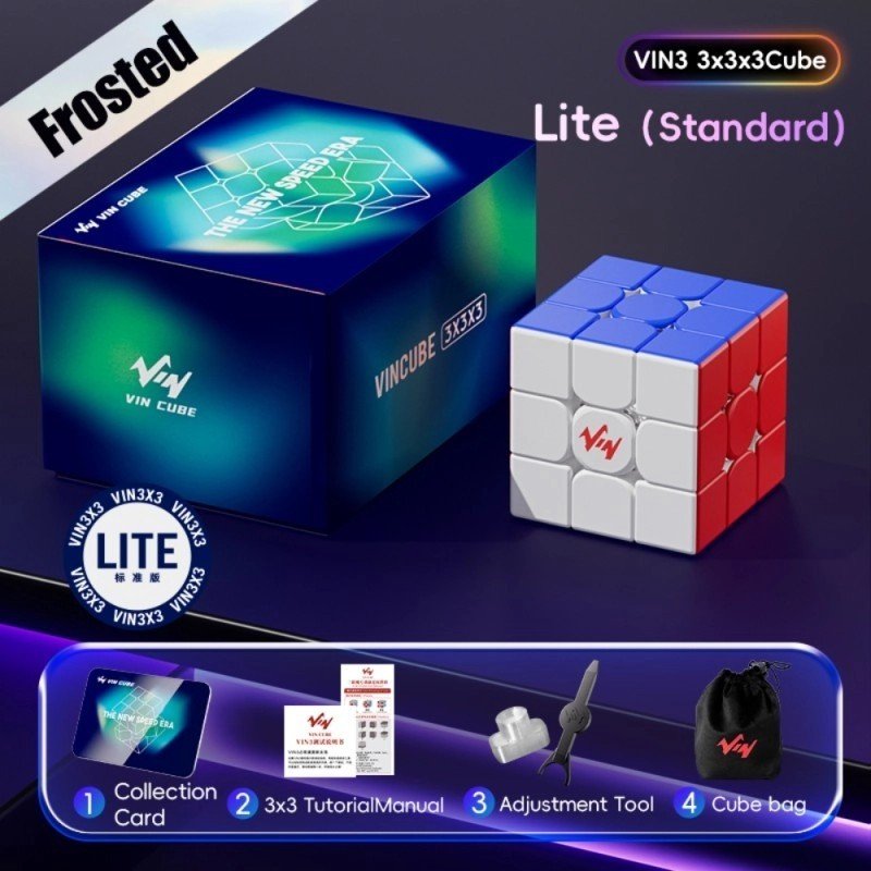 VIN Cube 3x3 Lite Magnétique Stickerless | Joker House - image 8 sur 16