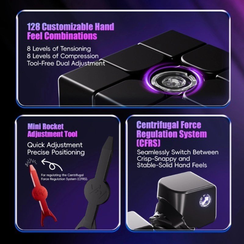 VIN Cube 3x3 Lite magnetic frosted | The Joker House - image 11 of 16