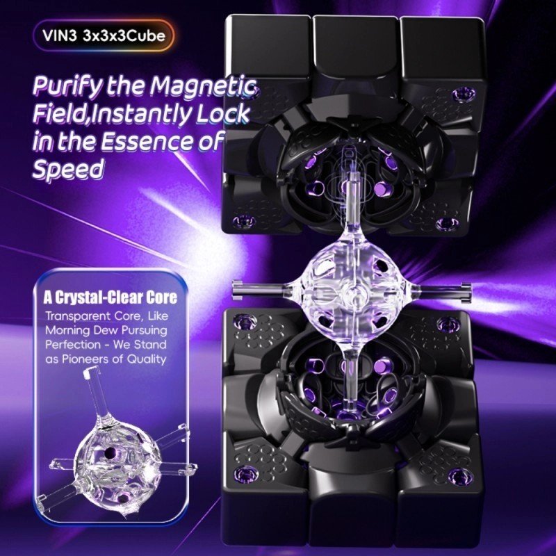 VIN Cube 3x3 Lite magnetic frosted | The Joker House - image 14 of 16