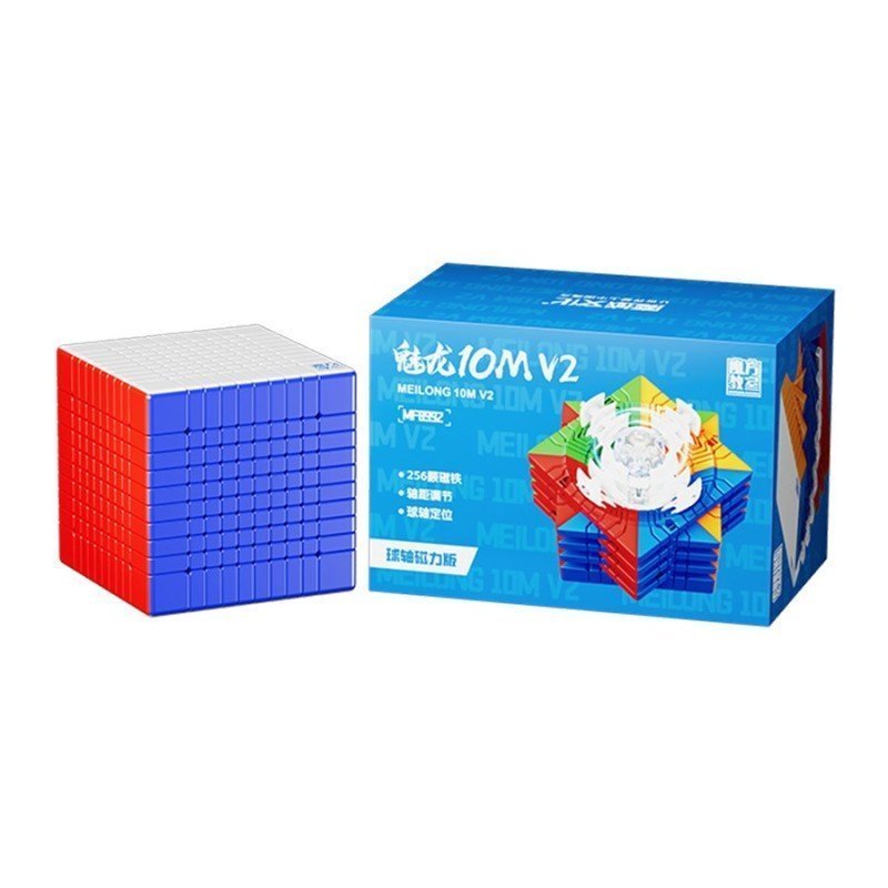 MoYu Meilong 10x10 V2 Magnétique Ball-Core | Joker - image 10 sur 10