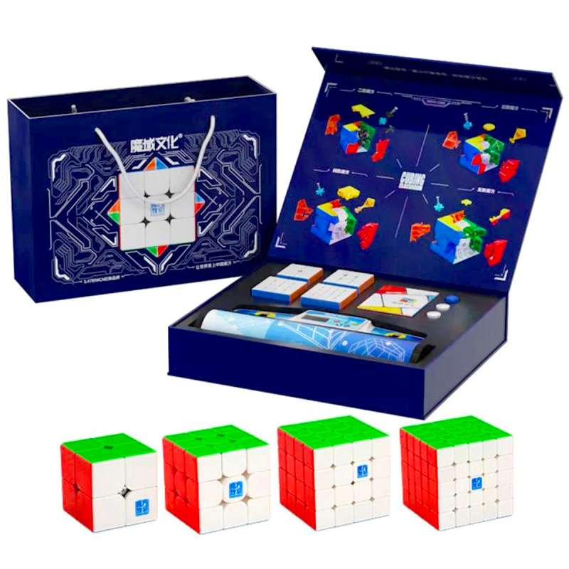 MoYu MeiLong M Set Compétition 2x2+3x3+4x4+5x5+Timer