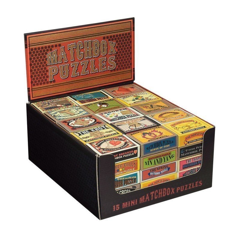 copy of Professor Puzzle: Matchbox Puzzle Display (x75)
