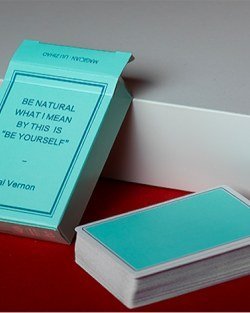 Magic Notebook - Sky blue Deck | Playing Cards