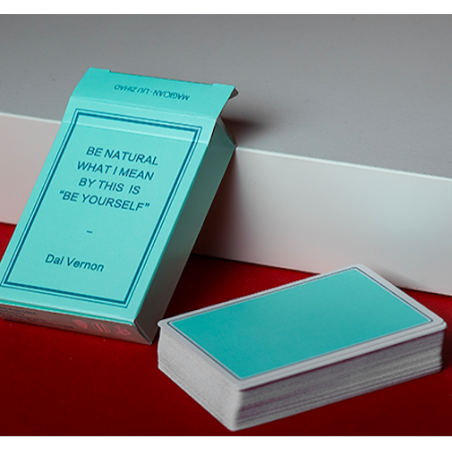 Mazzo di Carte Magic Notebook - Sky blue | Playing Cards | Negozio Online| The Joker House - Italia