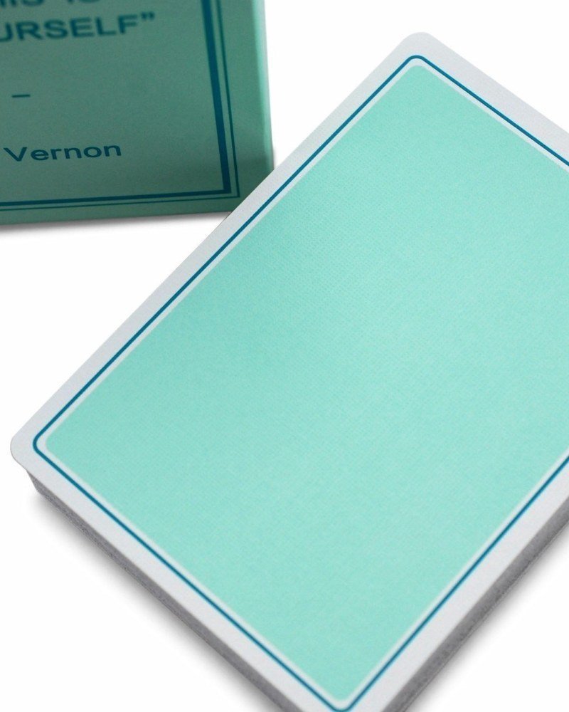 Jeu de Cartes Magic Notebook - Sky blue | Playing Cards | Boutique Online | The Joker House - France - image 4 sur 4