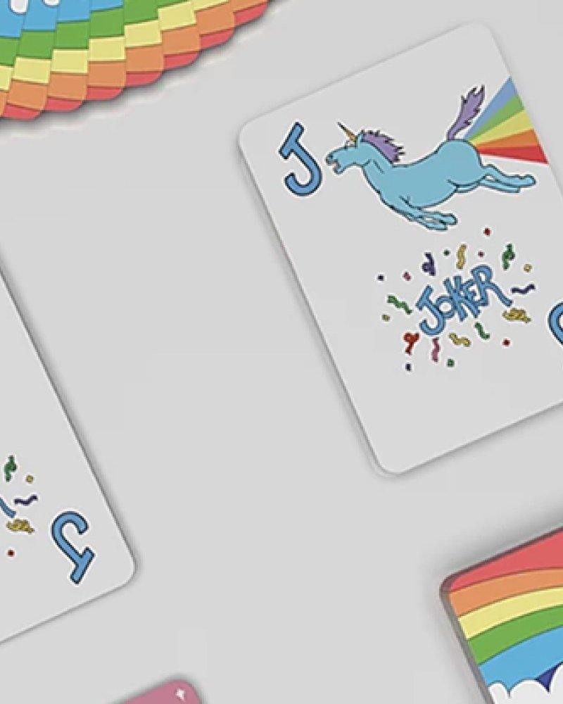 Rainbow Unicorn Special Edition   Kartendeck | Spielkarten Online Shop |  Playing Cards - Deutschland - Bild 4 von 6
