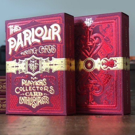 Parlour  - RED | Playing cards | Shop Online | The Joker House - UK