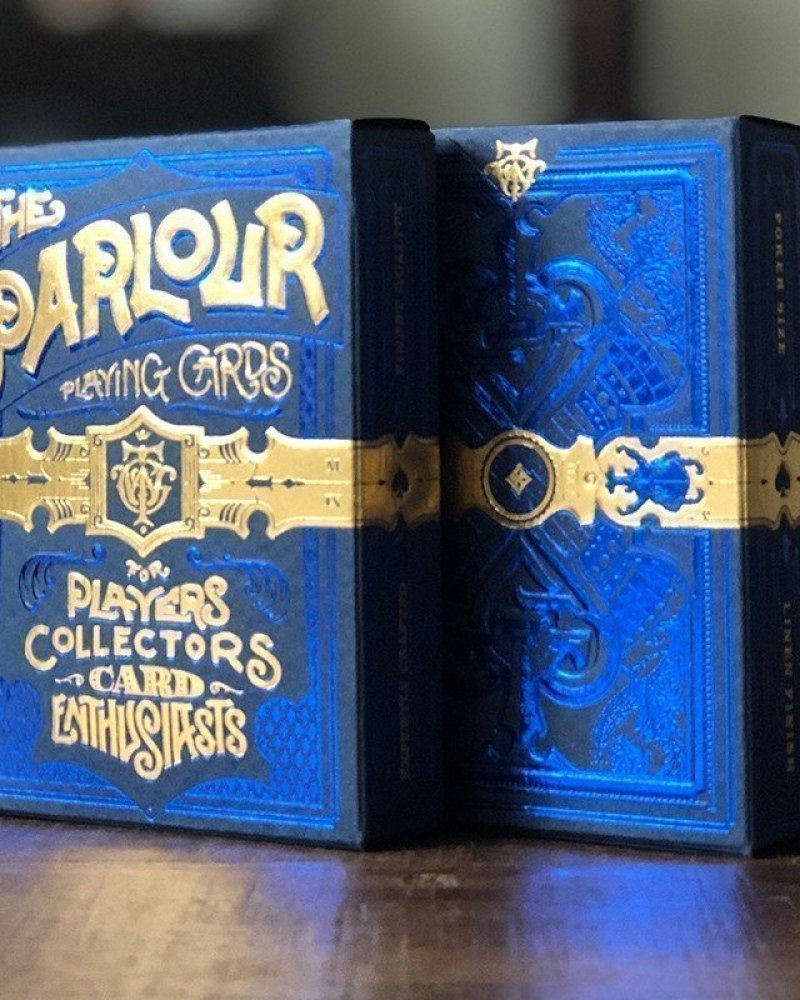 Parlour - BLUE Kartendeck | Spielkarten Online Shop | Playing Cards - Deutschland