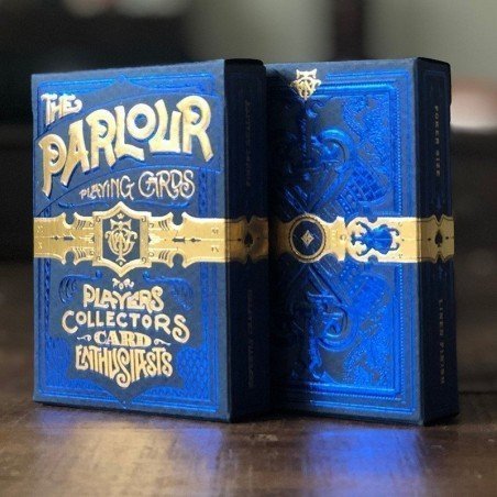 Parlour  - BLUE Kartendeck | Spielkarten Online Shop |  Playing Cards - Deutschland