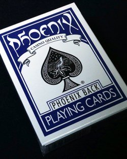 Phoenix Deck (Blue) by Card-Shark Deck | Playing Cards