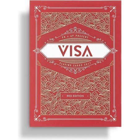 Jeu de Cartes Visa Red | Boutique Online | The Joker House - France