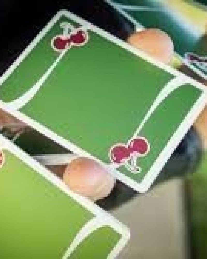 Cherry Casino Sahara Green | Playing cards | Shop Online | The Joker House - UK - image 5 of 5