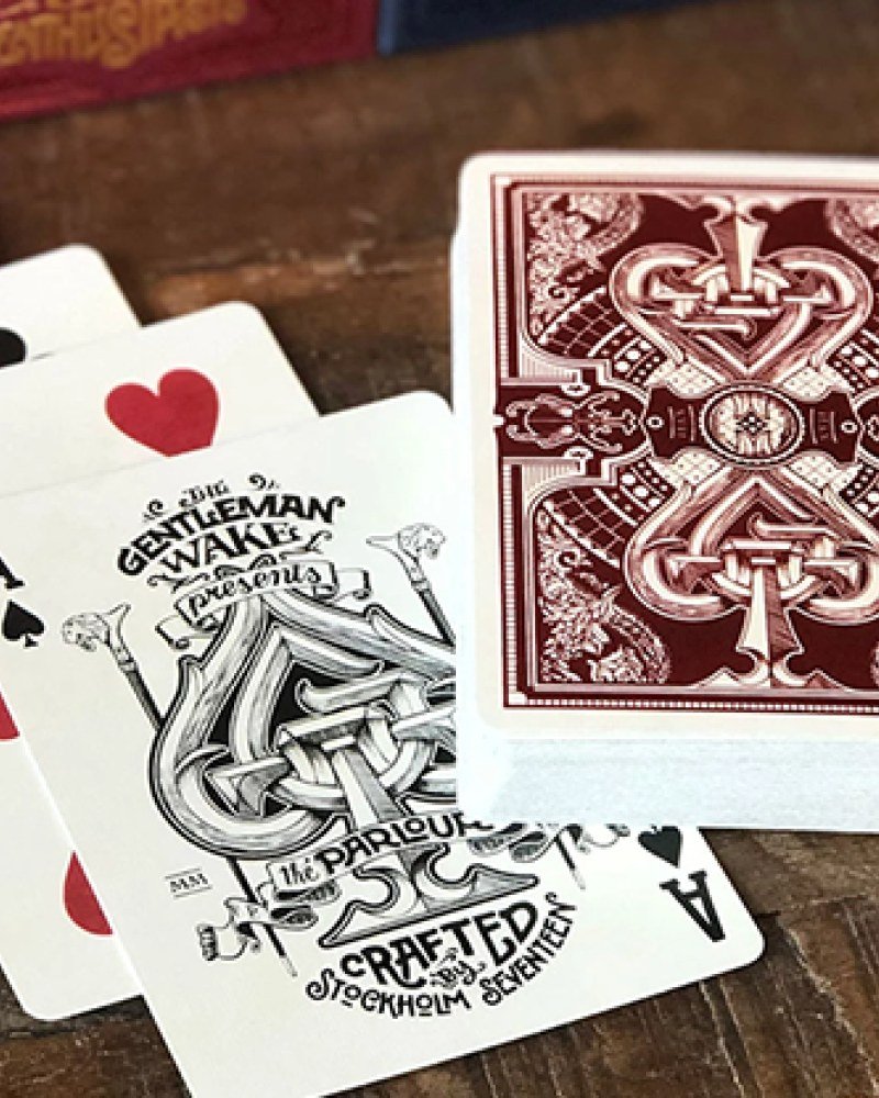 Baraja The Parlour  (Red) | Playing cards - imagen 3 de 4