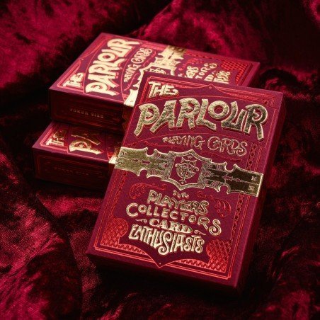 The Parlour  (Red) | Playing cards | Shop Online | The Joker House - UK