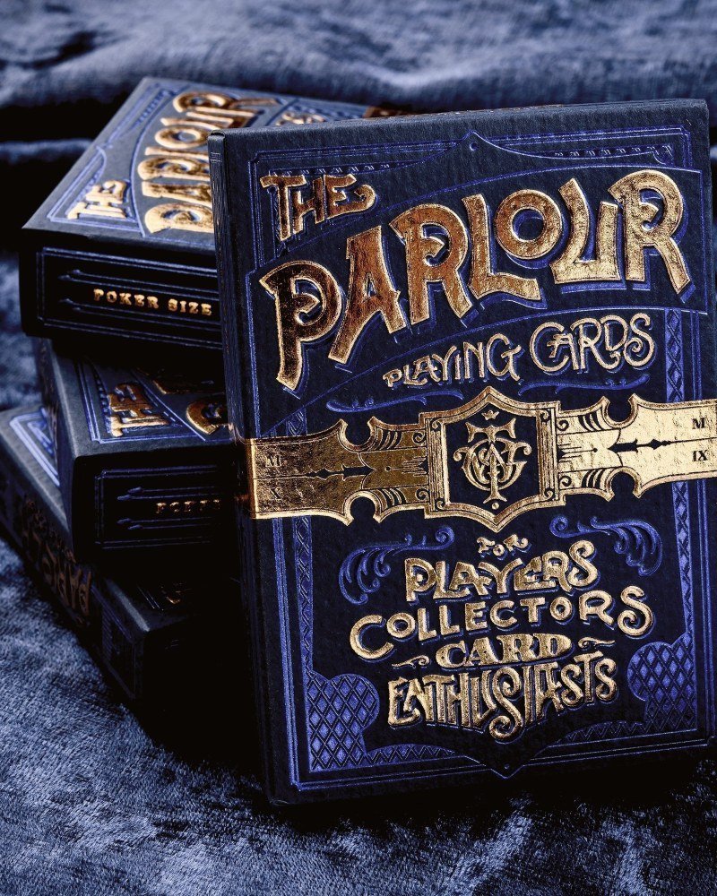 Jeu de Cartes The Parlour (Blue) | Boutique Online | The Joker House - France