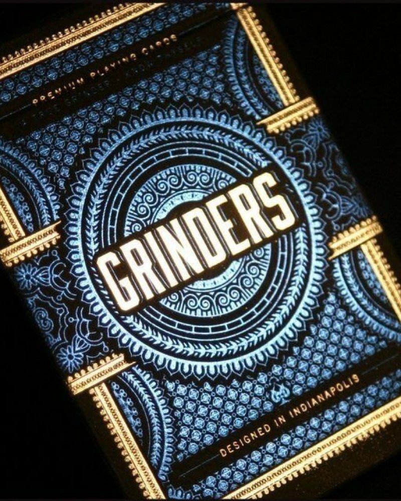 Mazzo di Carte Blue Grinders  by Midnight Cards | Negozio Online| The Joker House - Italia