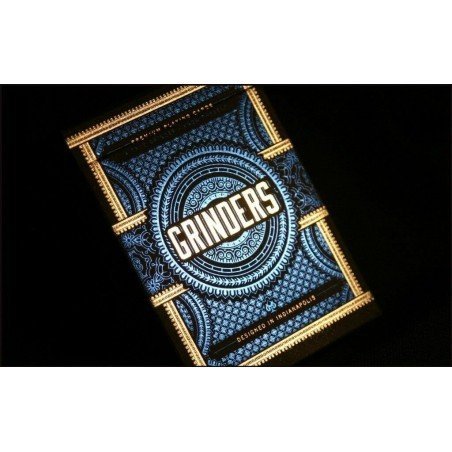 Baraja Blue Grinders  by Midnight Cards | Playing cards | Tienda Cartas Online España|