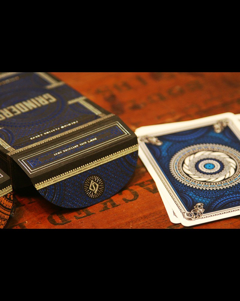Mazzo di Carte Blue Grinders  by Midnight Cards | Negozio Online| The Joker House - Italia - immagine 4 di 5