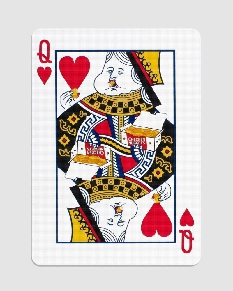 Vintage Chicken Nugget - Sky Blue Kartendeck | Spielkarten Online Shop |  Playing Cards - Deutschland - Bild 3 von 5