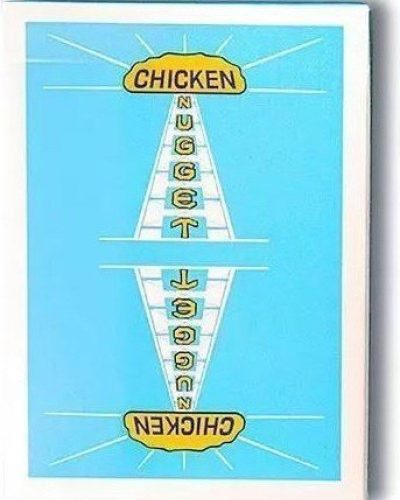 Baralho de Cartas Vintage Chicken Nugget - Sky Blue | Playing cards