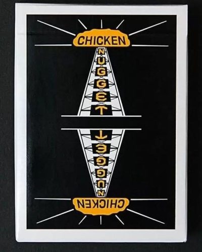 Cartes Vintage Chicken Nugget - Black | Playing cards