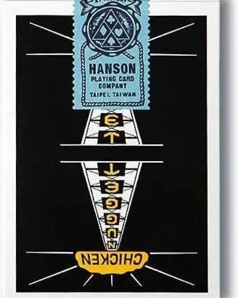 Baraja Vintage Chicken Nugget - Black | Playing cards | Tienda Cartas Online España| - imagen 3 de 4