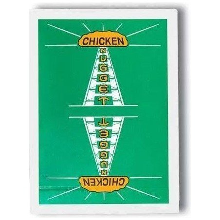 Vintage Chicken Nugget - Green Foil Kartendeck | Spielkarten Online Shop |  Playing Cards - Deutschland