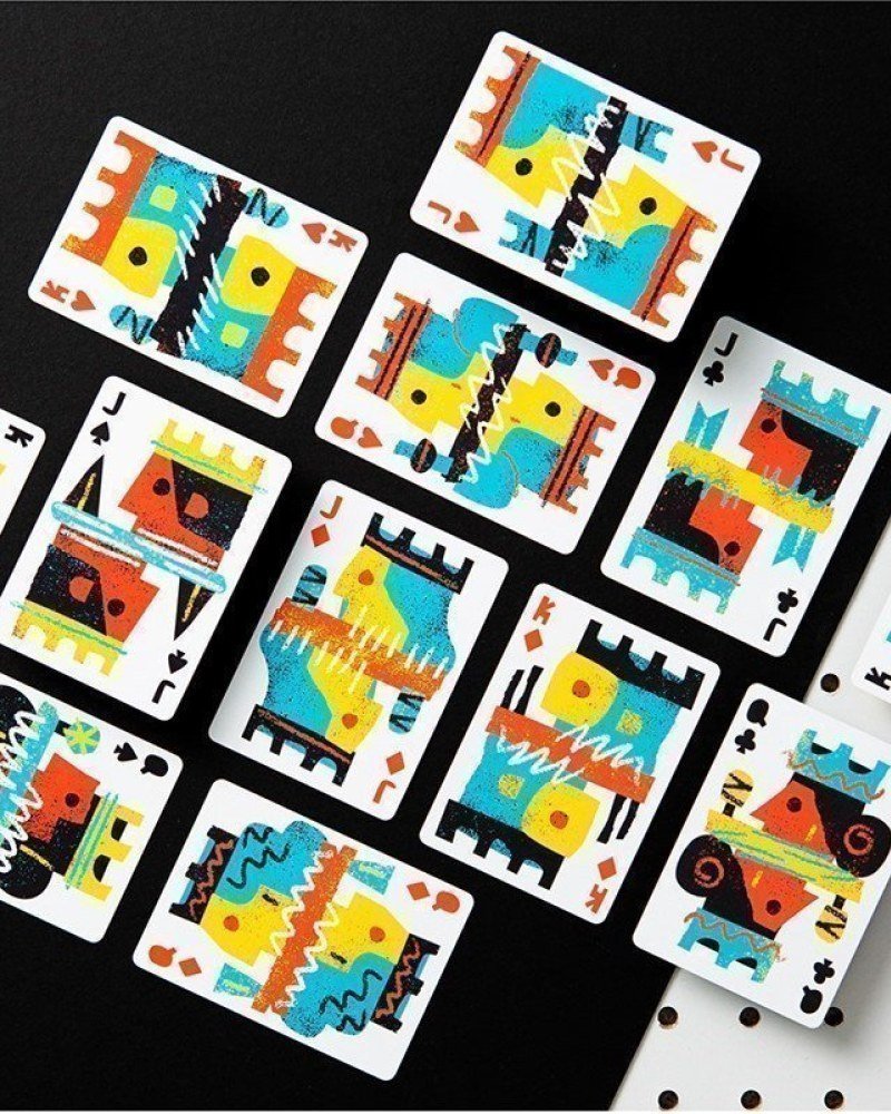 Mazzo di Carte Off The Wall  | Playing Cards | Negozio Online| The Joker House - Italia - immagine 5 di 5