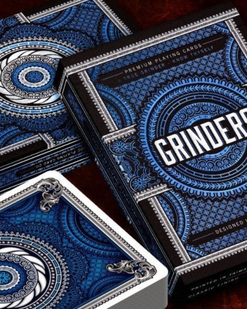 Mazzo di Carte Blue Grinders  by Midnight Cards | Negozio Online| The Joker House - Italia
