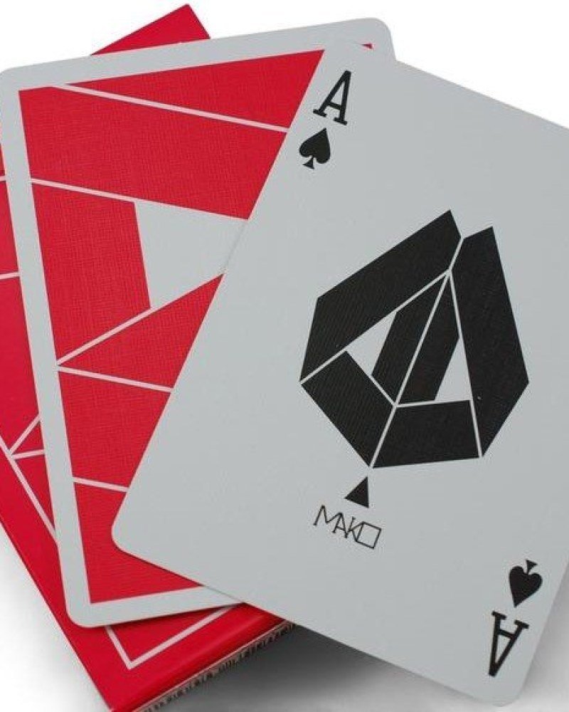 Mazzo Di Carte Limited Edition Mako Red  | Playing Cards | Negozio Online| The Joker House - Italia - immagine 3 di 4